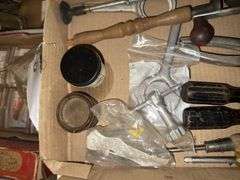 Engine Valve Tools, filter wrench, screw drivers, other tools