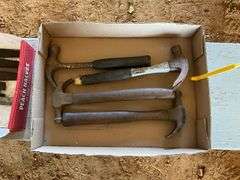 2 Flats of files and hammers