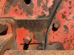 1954-1955 Allis Chalmers WD 45 Tractor, WF, Gas, 19.4x28” Tires, 2pt., PTO