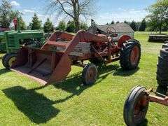 1954 Allis Chalmers 45 Tractor, WF w/AC Loader, 3pt w/1 Hyd., SN#153030