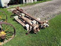 (3) trailer house axles