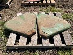 (2) JD clam shell fenders fits A,B,G and 50,60,70 & other models