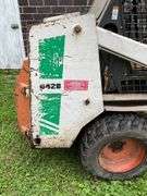 Melrose Bobcat Skid Loader, Model 642B, Gas Engine, 60” Bucket, Aux. Hydrau