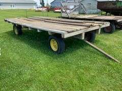 9x16 foot hay rack with John Deer 1064 gear