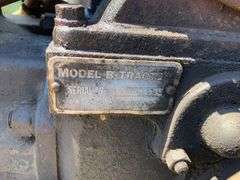 1936 John Deere Unstyled B Tractor, Front metal wheels, rear metal rims, ro