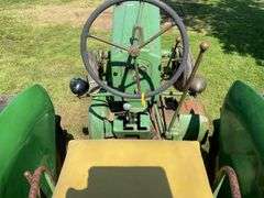 John Deere 60 Tractor, WF, Gas, Fenders, 13.6x38” Tires, 3pt., PTO, 1 Hyd.,