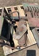 John Deere parts off B, seat & side shields