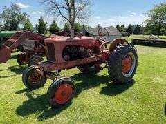 1954-1955 Allis Chalmers WD 45 Tractor, WF, Gas, 19.4x28” Tires, 2pt., PTO