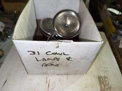 Ford Model T/A Lamps with Brackets