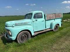 ** 1952 Ford Pickup, 1-ton, Step Side Box, Flat Head V8, Manual 4sp. w/Box 