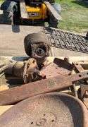 Tractor seats and drawbars