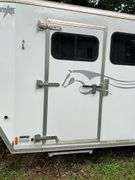 2008 MerHow Aluminum 4 Horse Back and Side Loading Trailer, 18’x83”, Fold D