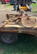 Tractor seats and drawbars