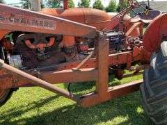 1954 Allis Chalmers 45 Tractor, WF w/AC Loader, 3pt w/1 Hyd., SN#153030