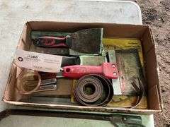 Ball Peen Hammers, Scrapers, Hand Saw, Wire Brushes