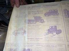 Ford Model T/A Books, Repair Manual, Certificate Holders