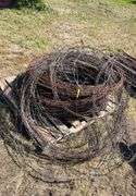 Pallet of Barbwire Fencing