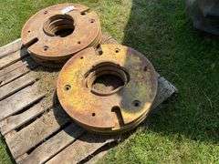 6 John Deere 20 series rear wheel weights