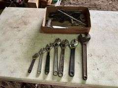 Assorted Crescent Wrenches, Nut Busters, Magnet, Ignition Wrenches