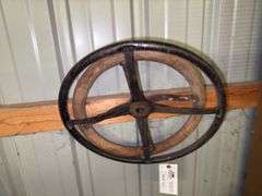 Wooden Steering Wheel, Steel Steering Wheel for Vintage Automobiles