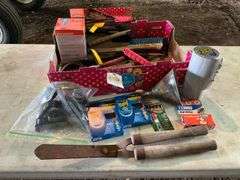 Funnel, Filter Wrenches, Fly Strips, Glue, Goggles, Scrapers, Light Bulbs, 