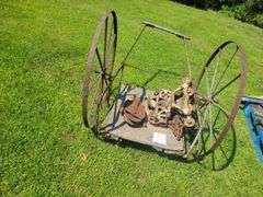 Steel Wheeled Cart, Hay Trolleys