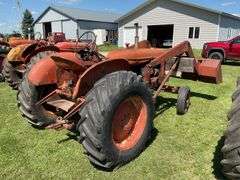 1954 Allis Chalmers 45 Tractor, WF w/AC Loader, 3pt w/1 Hyd., SN#153030