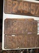 Antique License Plates - 1920’s ,1930’s
