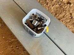 Pail of 1/2 in drive sockets