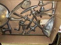 Antique Automobile Parts - Radiator Motometer, Door Hardware, Mirror and mo