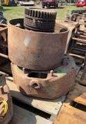 John Deere unstyled A block, styled head, pulley