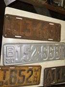 Antique License Plates - 1920’s ,1930’s