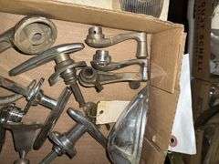 Antique Automobile Parts - Radiator Motometer, Door Hardware, Mirror and mo