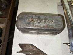 Hood Ornaments for Vintage Automobiles, Mility Ration Can