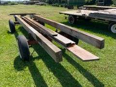 Running gear w/ 18ft 4x8 boards