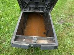 Delta plastic truck toolbox