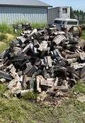 Large Pile of Split firewood