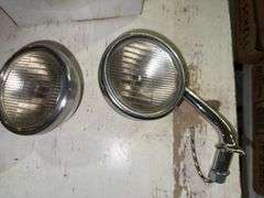 Ford Model T/A Lamps with Brackets