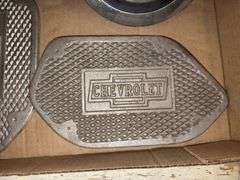 Chevy Wheel Center, Chevy Aluminum Running Board Treads