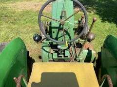 John Deere 60 Tractor, WF, Gas, Fenders, 13.6x38” Tires, 3pt., PTO, 1 Hyd.,