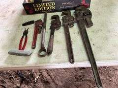 Assorted Pipe Wrenches