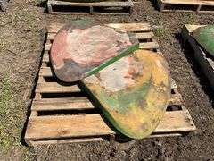 (2) JD clam shells fits A,B,G models, 50,60,70 & other models