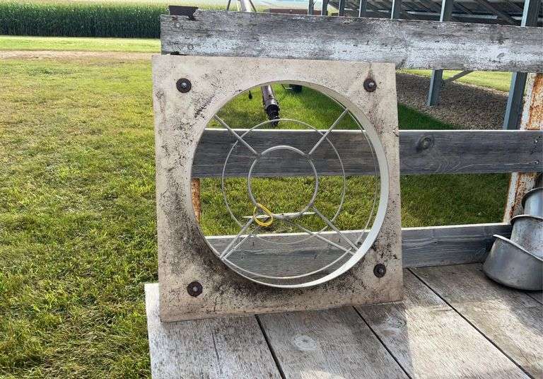 28 in barn fan cover