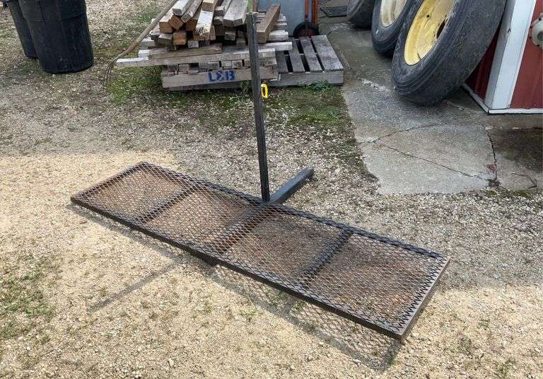 Receiver hitch cart stand