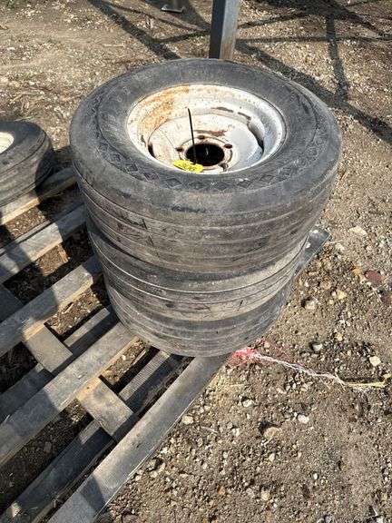 (3) 9.5L15 Tires & Rims