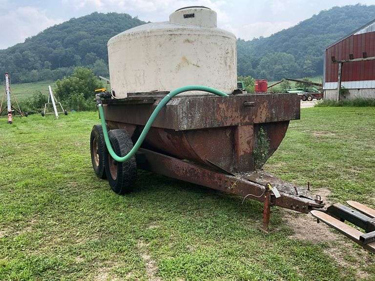 Tub Spreader with poly tank