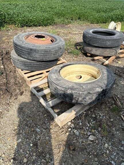 (3) Tires & Rims:

(2) 11R24.5

(1) 275/80-24.5