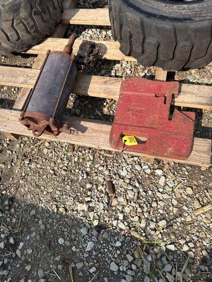 IH Suitcase Weight with Mechanical Pump