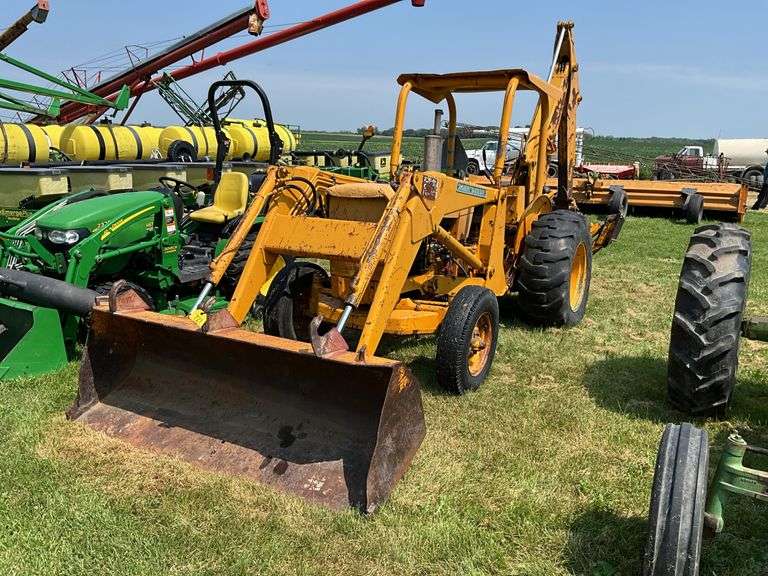 Updated description John Deere 302A Backhoe – 2WD model with loader and ...