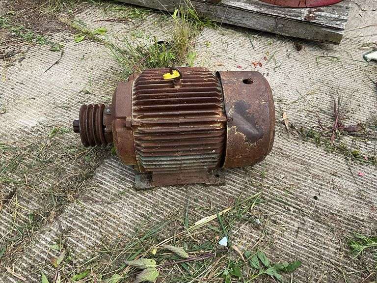 Electric Motor, 3 phase., 20 hp